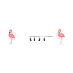 Pylones Cadres Et Albums Photos 4 Clips Ventouse Lapin -Papiers peints Soldes 4 clips ventouse flamingo 10
