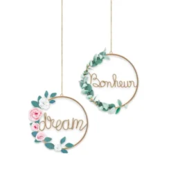 STC Stickers Muraux Autocollant Mural Bonheur Et Dream 43x42,5cm