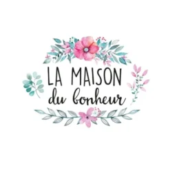 STC Stickers Muraux Autocollant Mural Maison Du Bonheur 20x70