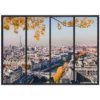 STC Stickers Muraux Autocollant Mural Paris Trompe L'oeil 70x50cm -Papiers peints Soldes autocollant mural paris trompe l oeil 70x50cm