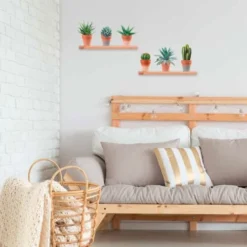 STC Stickers Muraux Autocollant Mural Pots De Plantes 73,5x20cm 5 STC Stickers Muraux Autocollant Mural Pots De Plantes 73,5x20cm -Papiers peints Soldes autocollant mural pots de plantes 73 5x20cm 1