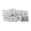 EMDE Cadres Et Albums Photos Cadre Multivues Liserés 8 Photos En Bois Blanc -Papiers peints Soldes cadre multivues liseres 8 photos en bois blanc