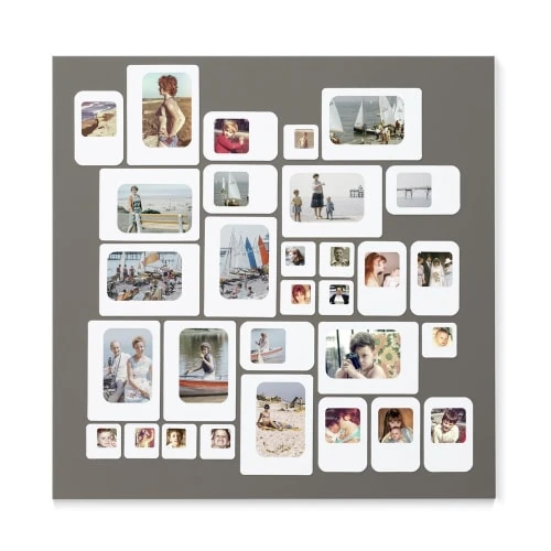 Presse Citron Cadres Et Albums Photos Cadre Photo Design Pêle Mêle Gris 69x69cm 4 Presse Citron Cadres Et Albums Photos Cadre Photo Design Pêle Mêle Gris 69x69cm – Image 2