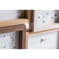 Ceanothe Cadres Et Albums Photos Cadre Photo Multivues 4 Vues Bois Reconstitué 32x32cm -Papiers peints Soldes cadre photo multivues 4 vues bois reconstitue 32x32cm 1