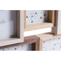Ceanothe Cadres Et Albums Photos Cadre Photo Multivues 5 Vues Bois Reconstitué 45x31,5 -Papiers peints Soldes cadre photo multivues 5 vues bois reconstitue 45x31 5 1