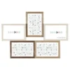 Ceanothe Cadres Et Albums Photos Cadre Photo Multivues 5 Vues Bois Reconstitué 45x31,5 -Papiers peints Soldes cadre photo multivues 5 vues bois reconstitue 45x31 5