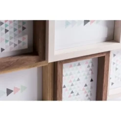 Ceanothe Cadres Et Albums Photos Cadre Photo Multivues 9 Vues Bois Reconstitué 50x45 -Papiers peints Soldes cadre photo multivues 9 vues bois reconstitue 50x45 3