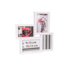 Ceanothe Cadres Et Albums Photos Cadre Photo Multivues Blanc 4 Photos Pvc Rigide -Papiers peints Soldes cadre photo multivues blanc 4 photos pvc rigide 2