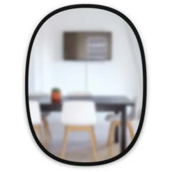Umbra Cadres Et Albums Photos Miroir Ovale 45,7 X 61 Cm Hub -Papiers peints Soldes miroir ovale 45 7 x 61 cm hub 2