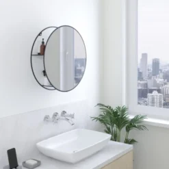 Umbra Cadres Et Albums Photos Miroir Ovale 45,7 X 61 Cm Hub -Papiers peints Soldes miroir ovale 45 7 x 61 cm hub 4