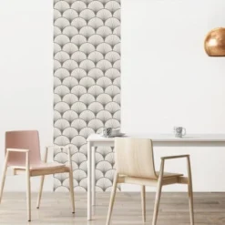 Le Grand Cirque Papiers Peints Papier Peint Adhésif Seigaiha Havane 60cmx2m50