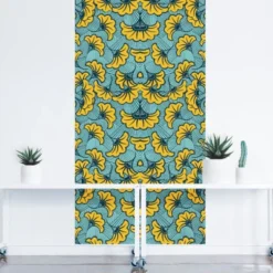 Le Grand Cirque Papiers Peints Papier Peint Adhésif Wax Curry 80cmx2m50