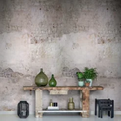 Hexoa Papiers Peints Papier Peint Ancien Pierre Et Brique 53x840cm