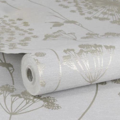 Superfresco Easy Papiers Peints Papier Peint Floral Field Gris 1005x52cm 5 Superfresco Easy Papiers Peints Papier Peint Floral Field Gris 1005x52cm – Image 3