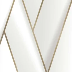 Hexoa Papiers Peints Papier Peint Géométrique Art Doré 53x1000cm -Papiers peints Soldes papier peint geometrique art dore 53x1000cm 1