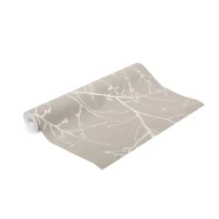 Superfresco Easy Papiers Peints Papier Peint Innocence Taupe 1005x52cm -Papiers peints Soldes papier peint innocence taupe 1005x52cm 4