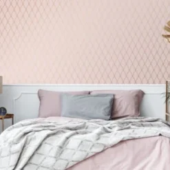 Superfresco Easy Papiers Peints Papier Peint Intissé Bercy Rose 1005x52cm -Papiers peints Soldes papier peint intisse bercy rose 1005x52cm 2