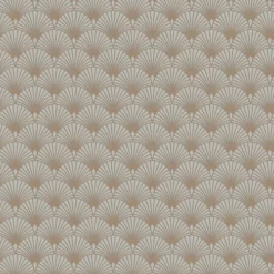 Papiers peints Soldes -Papiers peints Soldes papier peint intisse gatsby art deco ecailles beige or 1005x52cm 1