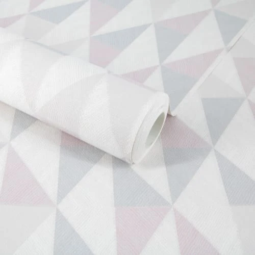 Superfresco Easy Papiers Peints Papier Peint Intissé Geo Losanges Lin Rose 1005x52cm 6 Superfresco Easy Papiers Peints Papier Peint Intissé Geo Losanges Lin Rose 1005x52cm – Image 4