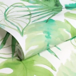 Superfresco Easy Papiers Peints Papier Peint Intissé Jungle Fever Grainé Blanc Vert 1005x52cm -Papiers peints Soldes papier peint intisse jungle fever graine blanc vert 1005x52cm 4