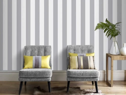 Superfresco Easy Papiers Peints Papier Peint Intissé Lynn Rayures Gris Blanc 1005x52cm 3 Superfresco Easy Papiers Peints Papier Peint Intissé Lynn Rayures Gris Blanc 1005x52cm