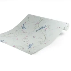 Superfresco Easy Papiers Peints Papier Peint Intissé Rossignol Vinyle Bleu Rose 1005x52cm -Papiers peints Soldes papier peint intisse rossignol vinyle bleu rose 1005x52cm 3