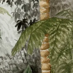 Hexoa Papiers Peints Papier Peint L'île Au Palmier 53x840cm -Papiers peints Soldes papier peint l ile au palmier 53x840cm 2