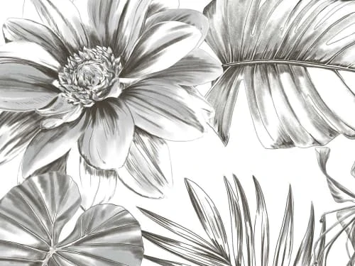 Hexoa Papiers Peints Papier Peint Magnolia Jungle 53x840cm 5 Hexoa Papiers Peints Papier Peint Magnolia Jungle 53x840cm – Image 3