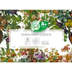 Yeda Design Papiers Peints Papier Peint Motifs Fleurs Feuillage Blanc 255x260cm -Papiers peints Soldes papier peint motifs fleurs feuillage blanc 255x260cm 3