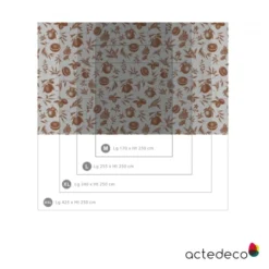 Acte Deco Papiers Peints Papier Peint Panoramique Agrumes - 250x425 -Papiers peints Soldes papier peint panoramique agrumes 250x425 4