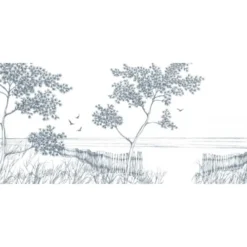 Acte Deco Papiers Peints Papier Peint Panoramique Balade En Bord De Mer - 250x170 -Papiers peints Soldes papier peint panoramique balade en bord de mer 250x170 9