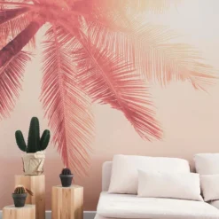 Acte Deco Papiers Peints Papier Peint Panoramique Blurry Red - 250x340