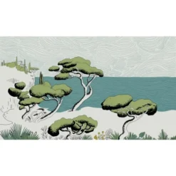 Acte Deco Papiers Peints Papier Peint Panoramique Calanques - 250x170 -Papiers peints Soldes papier peint panoramique calanques 250x170 2