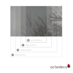 Acte Deco Papiers Peints Papier Peint Panoramique Concrete Bamboo - 250x425 -Papiers peints Soldes papier peint panoramique concrete bamboo 250x425 3
