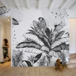 Acte Deco Papiers Peints Papier Peint Panoramique Dans La Jungle - 250x425