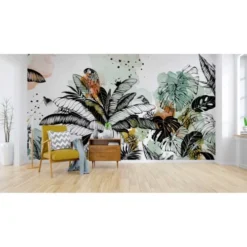 Acte Deco Papiers Peints Papier Peint Panoramique Dans La Jungle - 250x425 -Papiers peints Soldes papier peint panoramique dans la jungle 250x425 15
