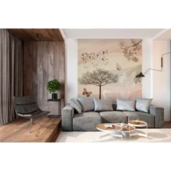 Lé Papiers De Ninon Papiers Peints Papier Peint Panoramique En Papier Beige Clair 192x275 -Papiers peints Soldes papier peint panoramique en papier beige clair 192x275 3