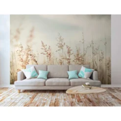 Lé Papiers De Ninon Papiers Peints Papier Peint Panoramique En Papier Beige Clair 384x270