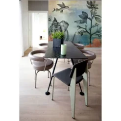 Lé Papiers De Ninon Papiers Peints Papier Peint Panoramique En Papier Bleu 240x270 -Papiers peints Soldes papier peint panoramique en papier bleu 240x270 4