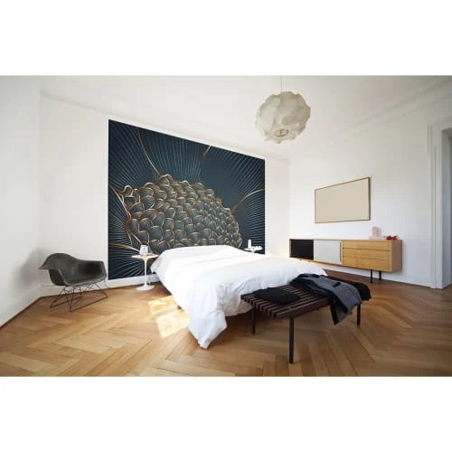 Lé Papiers De Ninon Papiers Peints Papier Peint Panoramique En Papier Bleu Nuit 288x270 6 Lé Papiers De Ninon Papiers Peints Papier Peint Panoramique En Papier Bleu Nuit 288x270 – Image 4