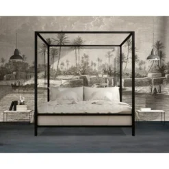 Lé Papiers De Ninon Papiers Peints Papier Peint Panoramique En Papier Marron FoncÃ© 432x300 -Papiers peints Soldes papier peint panoramique en papier marron foncac 432x300 3