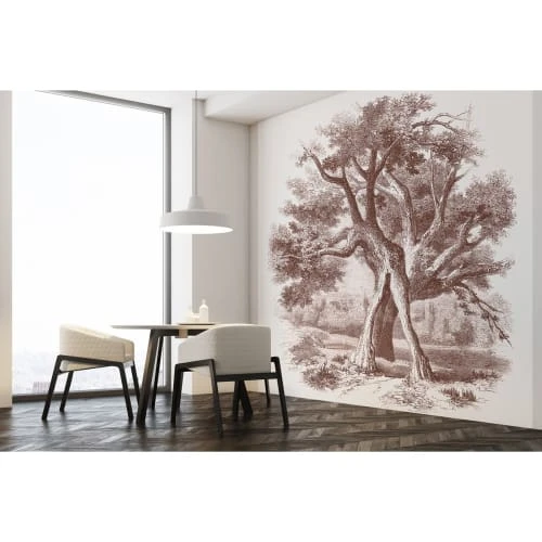 Lé Papiers De Ninon Papiers Peints Papier Peint Panoramique En Papier Marron Glacé 288x270 4 Lé Papiers De Ninon Papiers Peints Papier Peint Panoramique En Papier Marron Glacé 288x270 – Image 2