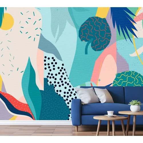 Lé Papiers De Ninon Papiers Peints Papier Peint Panoramique En Papier Multicolore 384x260 4 Lé Papiers De Ninon Papiers Peints Papier Peint Panoramique En Papier Multicolore 384x260 – Image 2