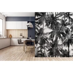 Lé Papiers De Ninon Papiers Peints Papier Peint Panoramique En Papier Noir 240x270