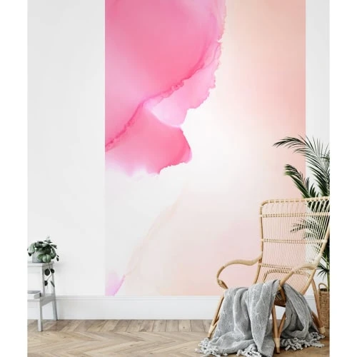 Lé Papiers De Ninon Papiers Peints Papier Peint Panoramique En Papier Rose Pâle 192x290 6 Lé Papiers De Ninon Papiers Peints Papier Peint Panoramique En Papier Rose Pâle 192x290 – Image 4