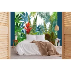 Lé Papiers De Ninon Papiers Peints Papier Peint Panoramique En Papier Vert 240x270 -Papiers peints Soldes papier peint panoramique en papier vert 240x270 3