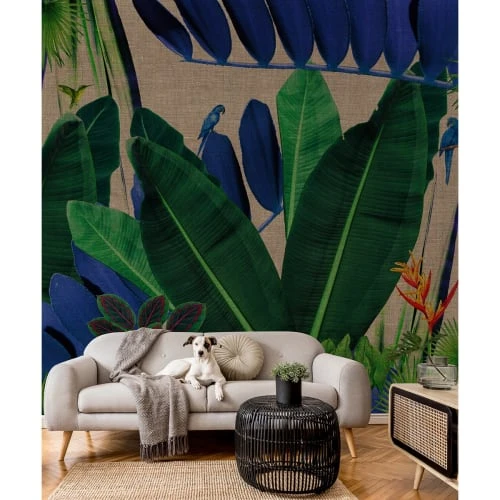 Lé Papiers De Ninon Papiers Peints Papier Peint Panoramique En Papier Vert Foncé 288x260 6 Lé Papiers De Ninon Papiers Peints Papier Peint Panoramique En Papier Vert Foncé 288x260 – Image 4