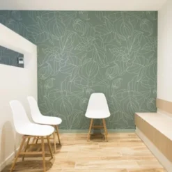 Acte Deco Papiers Peints Papier Peint Panoramique Feuillages - 250x255 -Papiers peints Soldes papier peint panoramique feuillages 250x255 5