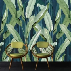 Superfresco Easy Papiers Peints Papier Peint Panoramique Feuilles été Vert Bleu 280x200cm 9 Superfresco Easy Papiers Peints Papier Peint Panoramique Feuilles été Vert Bleu 280x200cm -Papiers peints Soldes papier peint panoramique feuilles ete vert bleu 280x200cm 2