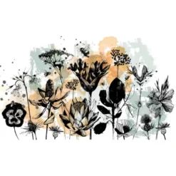 Acte Deco Papiers Peints Papier Peint Panoramique Fleurs Des Champs - 250x170 -Papiers peints Soldes papier peint panoramique fleurs des champs 250x170 2